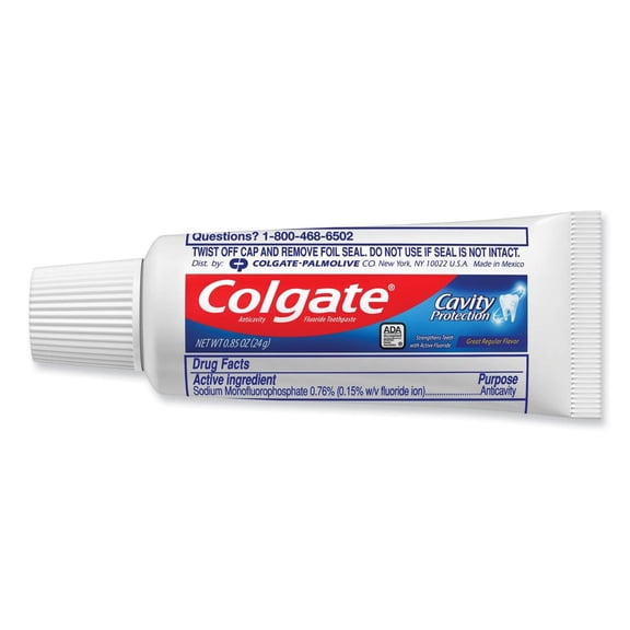 0.85 oz. Tube Unboxed Personal Size Toothpaste (240/Carton)