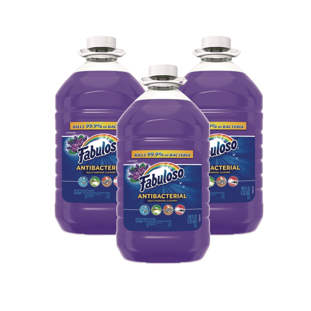 Antibacterial Multi-Purpose Cleaner, Lavender Scent, 169 oz Bottle, 3/Carton Antibacterial Multi-Purpose Cleaner, Lavender Scent, 169 oz Bottle, 3/Carton