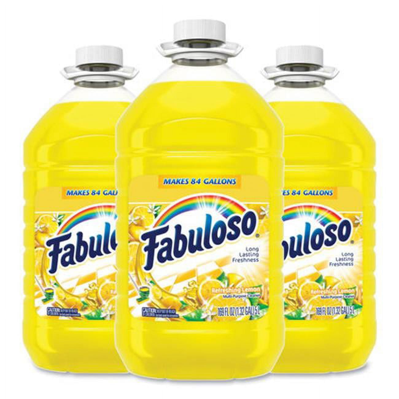 Multi-use Cleaner, Lemon Scent, 169 oz Bottle, 3/Carton Multi-use Cleaner, Lemon Scent, 169 oz Bottle, 3/Carton