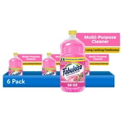 6 pack Fabuloso Multi Surface All Purpose Floor Cleaner, Watermelon Scent, 56 fl oz