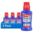 thumbnail interactive-video image 1 of (6 pack) Colgate Peroxyl Alcohol Free Mouthwash and Mouth Sore Rinse, Mild Mint, 8.4 fl oz, 1 of 17