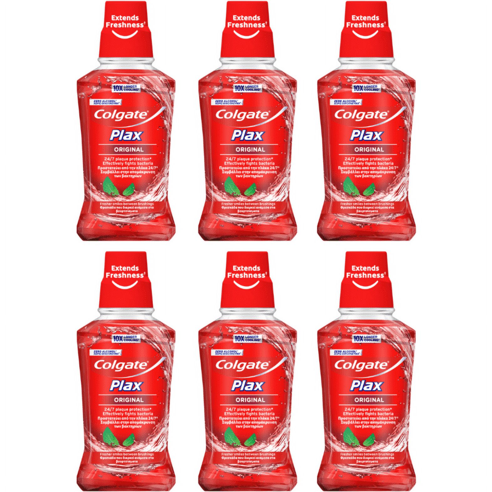 Colgate Plax Original Mouthwash, 24/7 Plaque Protection, Effectively