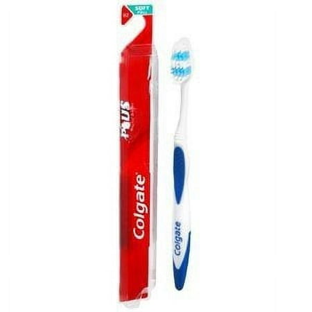 Colgate Plus Cleaning Tip Toothbrush Soft