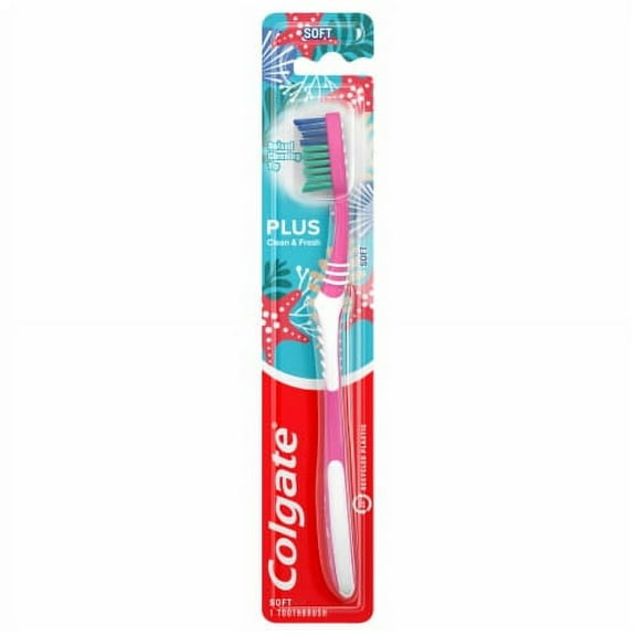 Colgate Plus Soft Toothbrush - 1 ct