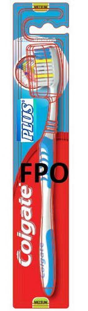Colgate Plus Toothbrush, Soft, Colors will Vary (Pack of 24)