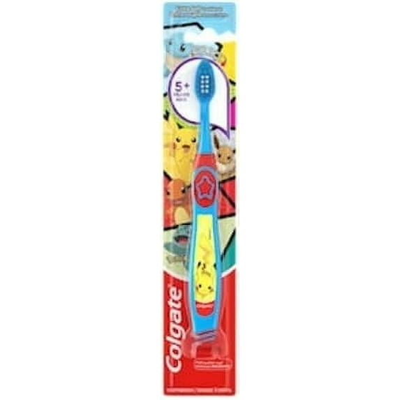 Colgate Pokemon Kids Toothbrush, Extra Soft, 5+ Yers, Pack of 1