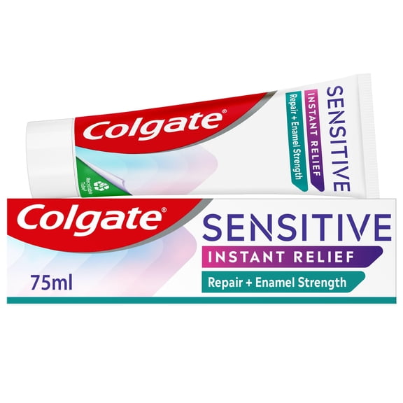 Colgate Sensitive Instant Relief Repair + Enamel Strength Toothpaste, 75ml