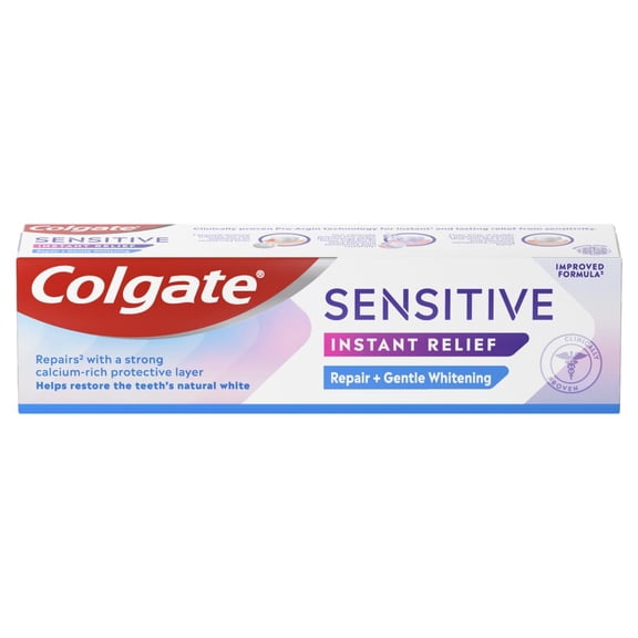 Colgate Sensitive Instant Relief Whitening Toothpaste 75ml