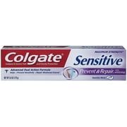 Colgate Sensitive Prevent & Repair Toothpaste With Whitening, 6 oz (Pack of 2)