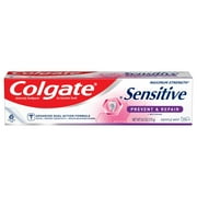 Colgate Sensitive Toothpaste, Prevent and Repair - Gentle Mint Paste Formula (6 ounce, Pack of 1)