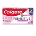 thumbnail image 1 of Colgate Sensitive Whitening Toothpaste Gel for Sensitive Teeth, Spearmint, 2 Pack, 6 oz, 1 of 15