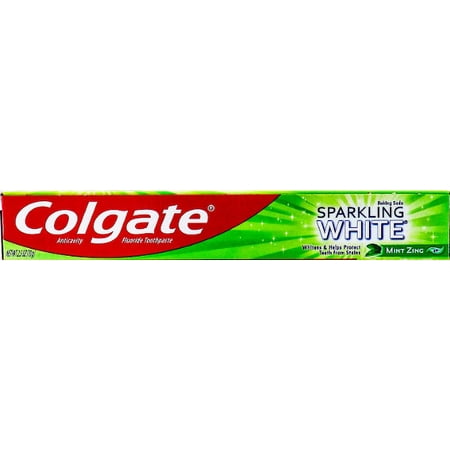 Colgate, Sparkling White Tooth Paste , Count 1 - Tooth Paste / Grab Varieties & Flavors