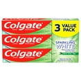 thumbnail image 1 of Colgate Sparkling White Whitening Toothpaste, Mint Zing - 6.0 Ounce (Pack of 3), 1 of 5