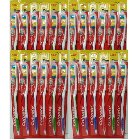 Colgate Toothbrushes Premier Extra Clean - (24 Toothbrushes)