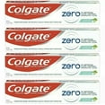 thumbnail image 1 of Colgate Toothpaste Zero Natural Clear Gel Peppermint Flavor 4.6oz Lot of 4, 1 of 1