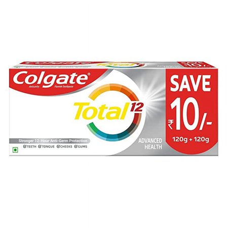 Colgate Total 240g (120g x 2, Pack of 2)