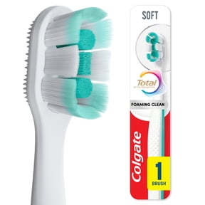 Colgate Total Active Prevention Foaming Clean Soft Toothbrush, 1 Pack