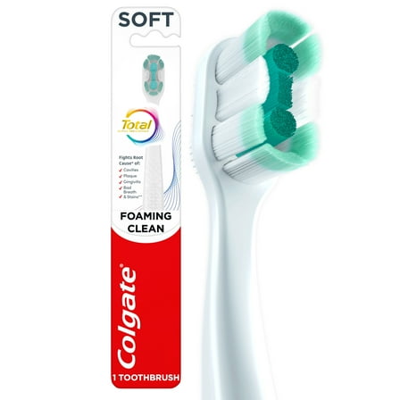 Colgate Total Active Prevention Foaming Clean Soft Toothbrush