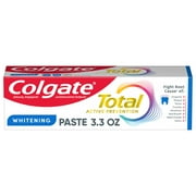 Colgate Total Active Prevention Whitening Toothpaste, Mint, 3.3 oz