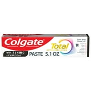 Colgate Total Active Prevention Whitening and Charcoal Toothpaste, Mint, 5.1 oz
