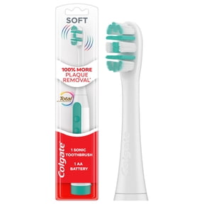 Colgate Total Adult Sonic Battery Operated Electric Toothbrush, Soft