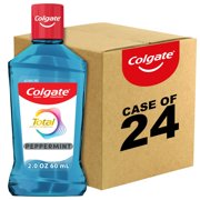 Colgate Total Advanced Pro-Shield Mouthwash, Peppermint - 60Ml, Case Of 24 - Pack Of 1