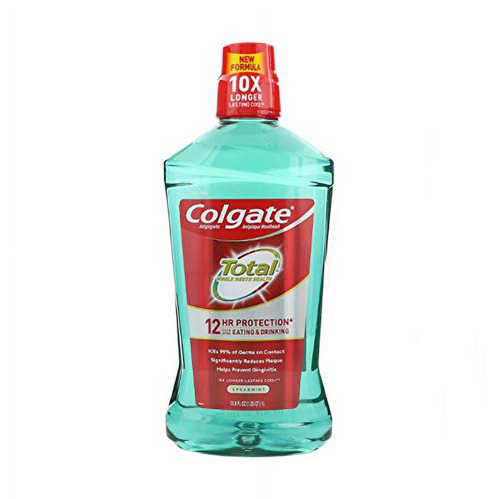 Colgate Total Advanced ProShield Mouthwash, Spearmint 33.8 Oz