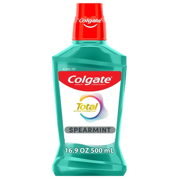 Colgate Total Advanced Pro-Shield Mouthwash, Spearmint Surge - 500 Ml