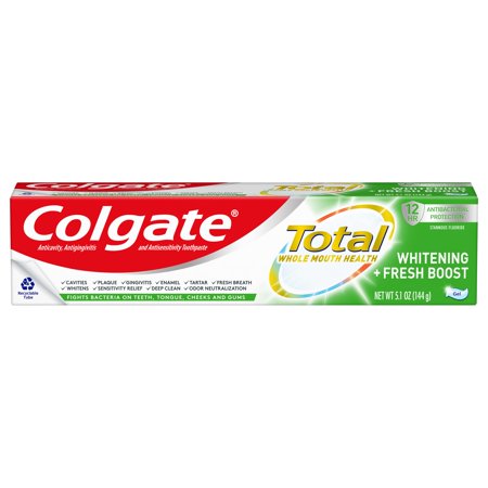 Colgate Total Boost Toothpaste Mint - 5.1 Oz (Pack of 4)