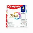 thumbnail image 1 of Colgate Total Clean Mint Enamel-Safe Adult Toothpaste, 150 mL, 4 Pack, 1 of 8
