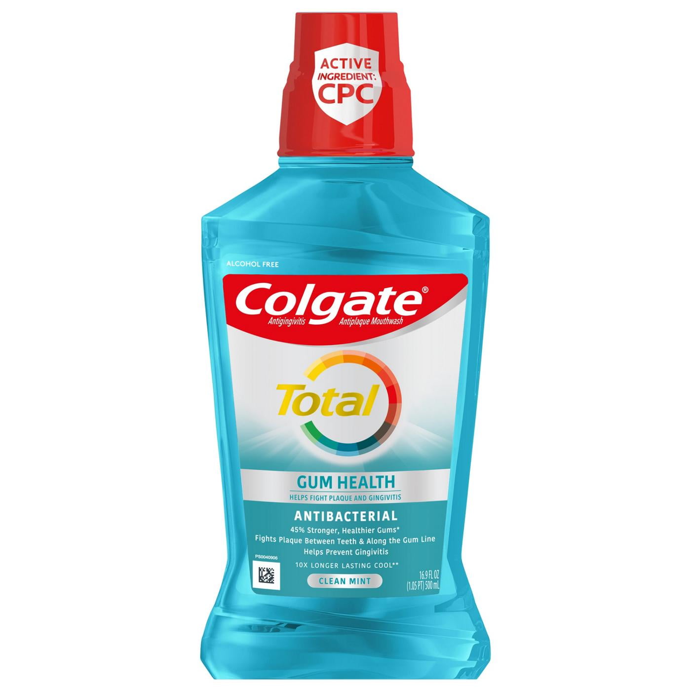 Colgate Total Gum Health Mouthwash - Clean Mint - 16.9 oz