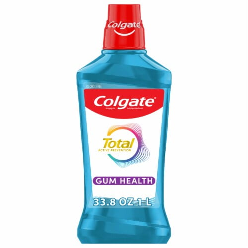 Colgate Total Gum Health Mouthwash Clean Mint 33.8 fl oz