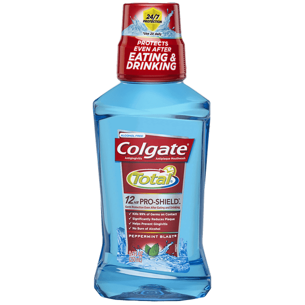 Colgate Total Mouthwash Peppermint 250ml