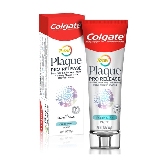 Colgate Total Plaque Pro Release Fresh Mint 3.0 Oz (Pack of 2)