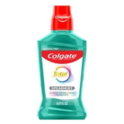 Colgate Total Alcohol Free Mouthwash, Spearmint, 500 mL