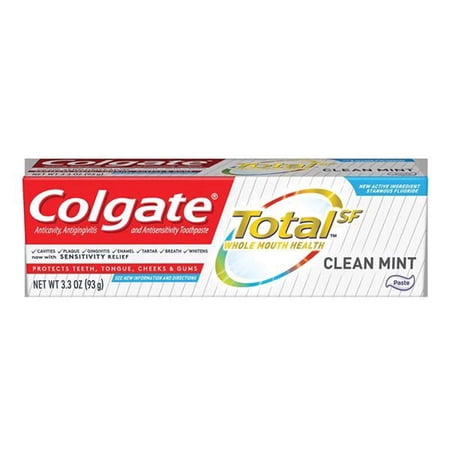 Colgate Total SF Anticavity-Antigingivitis & Antisensitivity Toothpaste 3.3oz (Pack of 6)