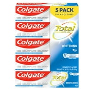 Colgate Total Whitening Gel Toothpaste 6 oz., 5 pk.