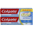 thumbnail image 1 of Colgate Total Whitening Gel Toothpaste Twin Pack - 12 ounce, 1 of 7