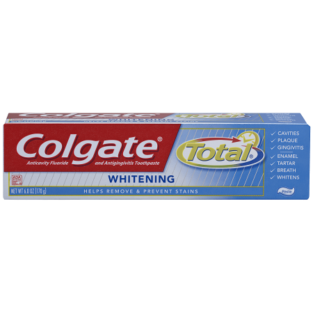 Colgate Total Whitening Paste Toothpaste; 6 oz