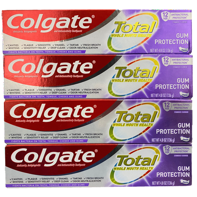 Colgate Total Whouth Mouthwash Health Gum Protection Toothpaste