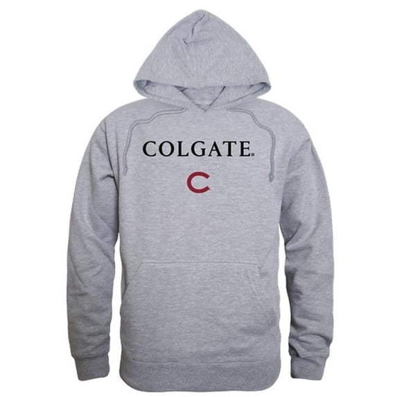 Colgate University Campus Hoodie, Heather Grey - Extra Large