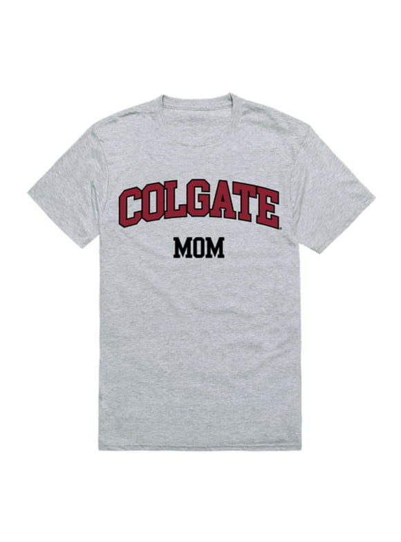 Colgate University Raider College Mom Womens T-Shirt Heather Grey Small