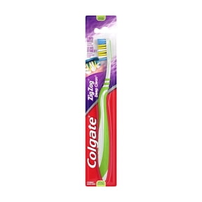 Colgate Wave Zig Zag Deep Clean Full Head Medium Toothbrush, 1 Ea