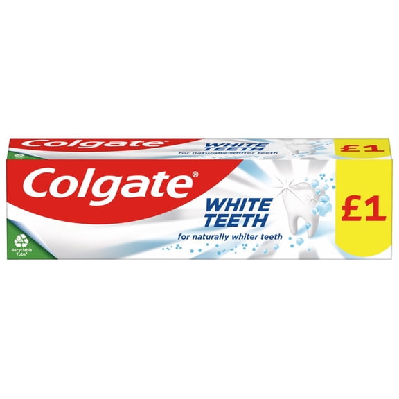 Colgate White Teeth Toothpaste 75ml (pack of 6)