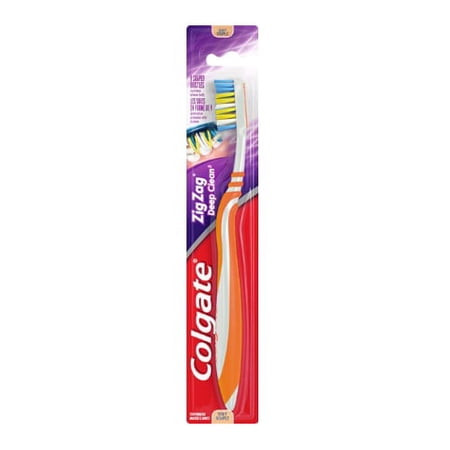 Colgate Zig Zag Deep Clean Toothbrush, Soft, 1 Ea, 3 Pack
