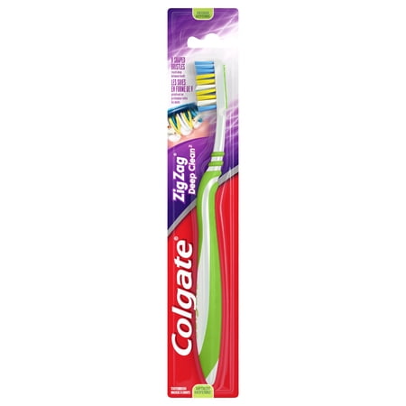 Colgate ZigZag Toothbrush, Medium (Pack of 18)