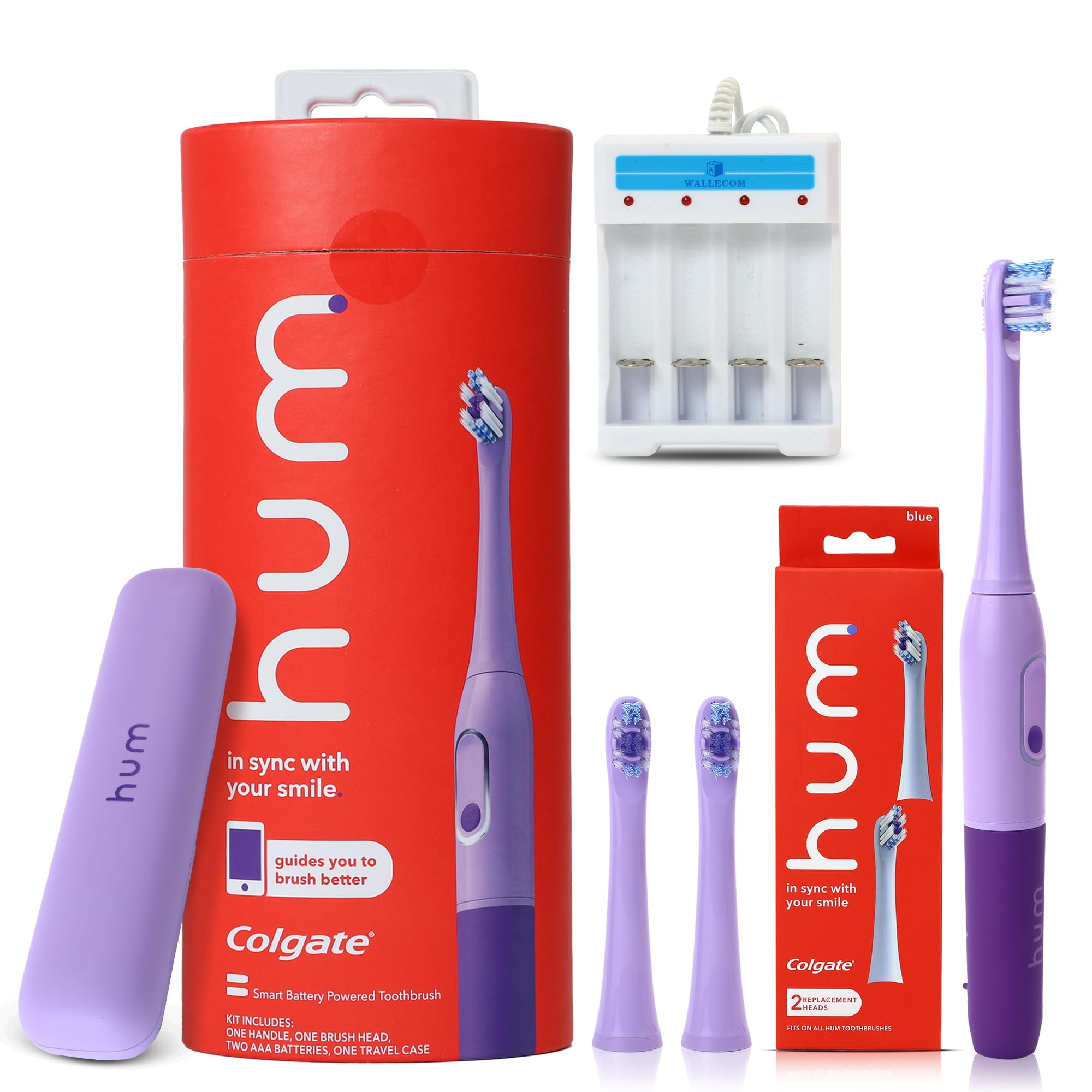 Colgate hum Smart Battery Toothbrush Sonic Electric Toothbrush for