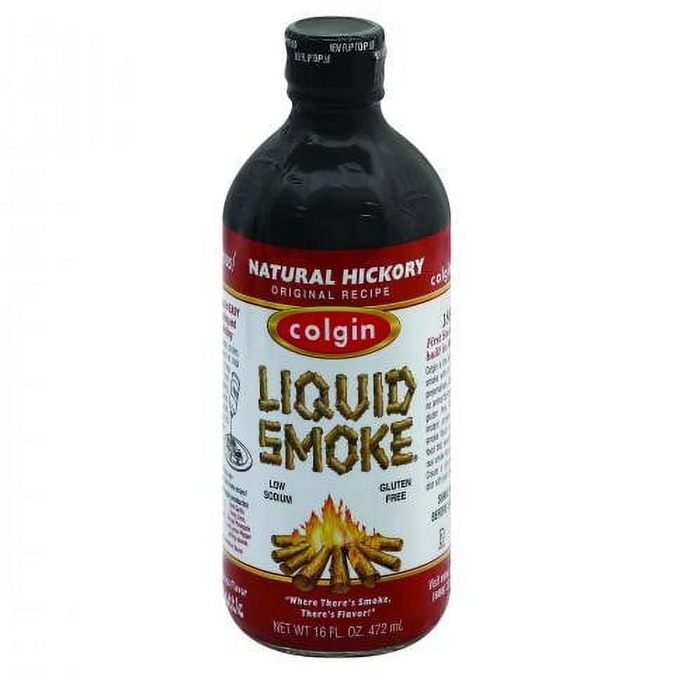 Colgin Natural Hickory Liquid Smoke, 16oz Bottle - Gluten-Free