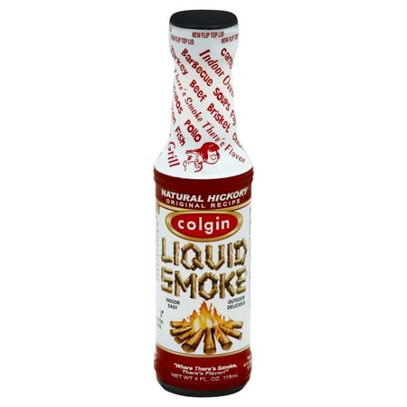 Colgin Companies, Liquid Smoke, Natural Hickory Flavor, 4 fl. oz