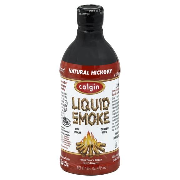 Colgin Natural Hickory Liquid Smoke, 16 oz, (Pack of 6)